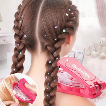 🔥【HOT】- ❤️60% OFF✨Glitter Diamond Styling Tools Hair Gemstone Styling Set💎