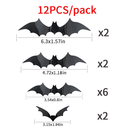 🎃🦇3D Bat Design LED Decorations