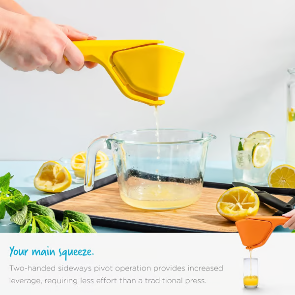 🍋 Squeeze Freshness Instantly ✨ Ultimate Lemon Squeezer – For Effortless, Mess-Free Juicing All Day! 🍊