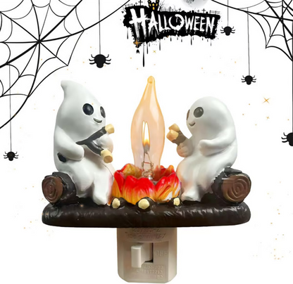 🔥2025 Ghost Campfire Flickering Nightlight👻