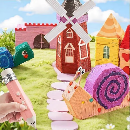 🎨Pencil-Shaped 3D Printing Pen – 🎁The Ultimate Creative Gift for Kids This Christmas🎄