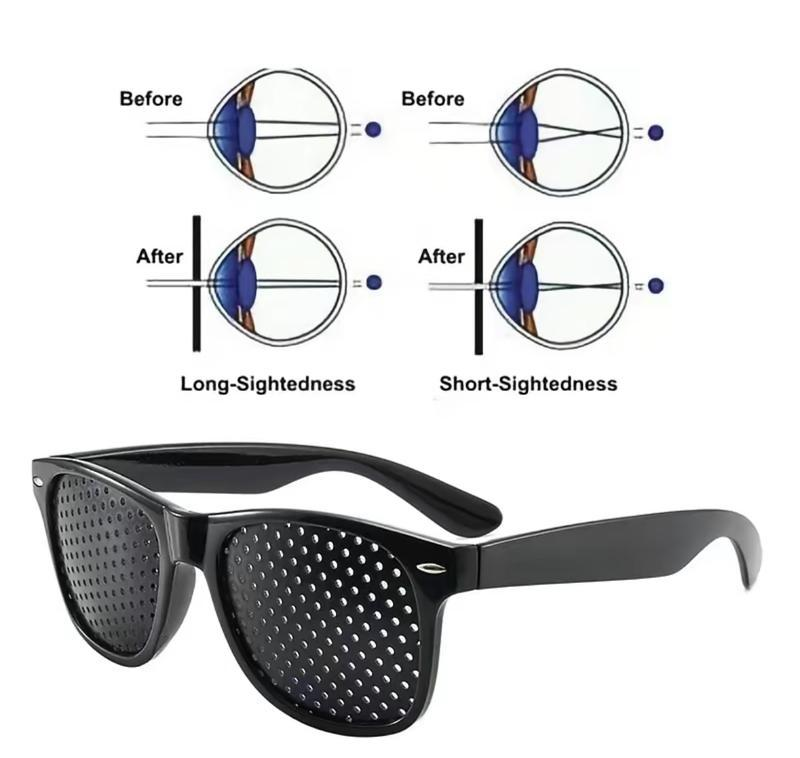 😎Pinhole Vision Correction Glasses – 🤩Naturally Improve Focus & Clarity💯