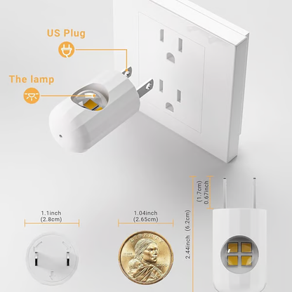 🔥LED Wall Socket Night Light
