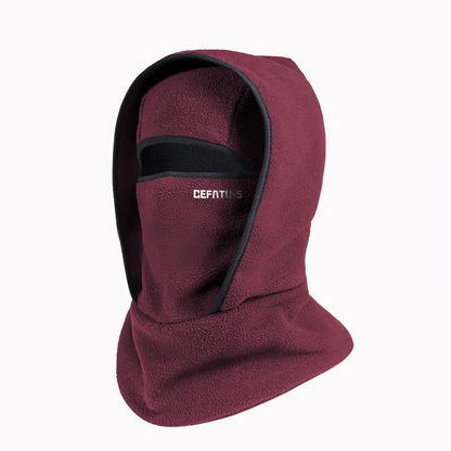 ❄️ Outdoor Winter Warm Hat Neckband Integrated Cycling Mask Sports Ski Head Cover Neck Windproof Cold One-Piece Pullover Hat