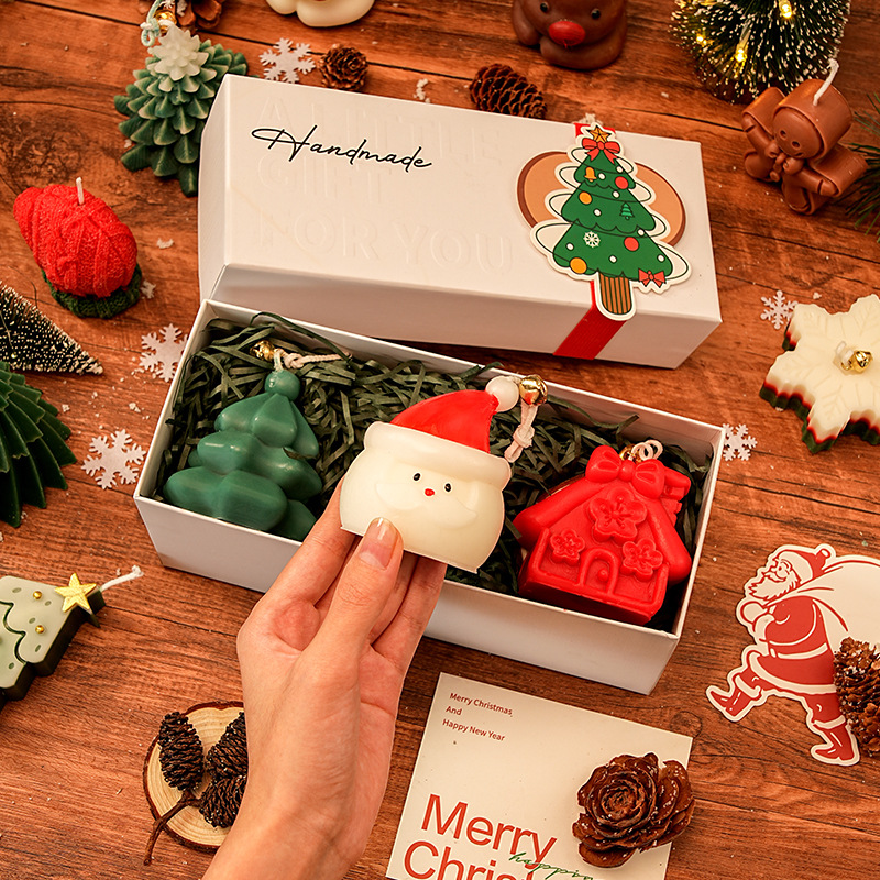 🎅🕯️Handmade Christmas Scented Candle Gift Set🎄