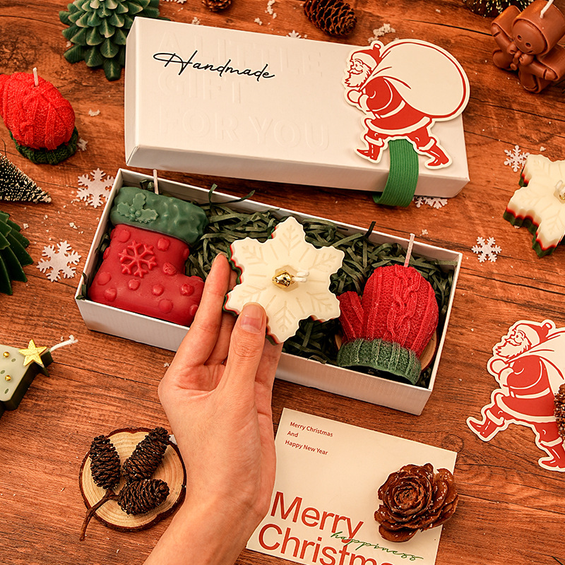 🎅🕯️Handmade Christmas Scented Candle Gift Set🎄