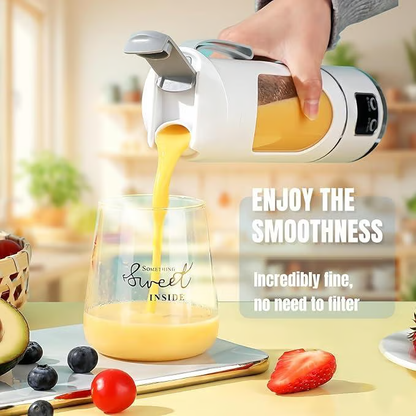 🔥Digital Multimode Juicer Blender - Smart LED Display, Diet-Friendly，Leak Proof Design for Smoothies Liquid Diet, Shakes & Baby Food
