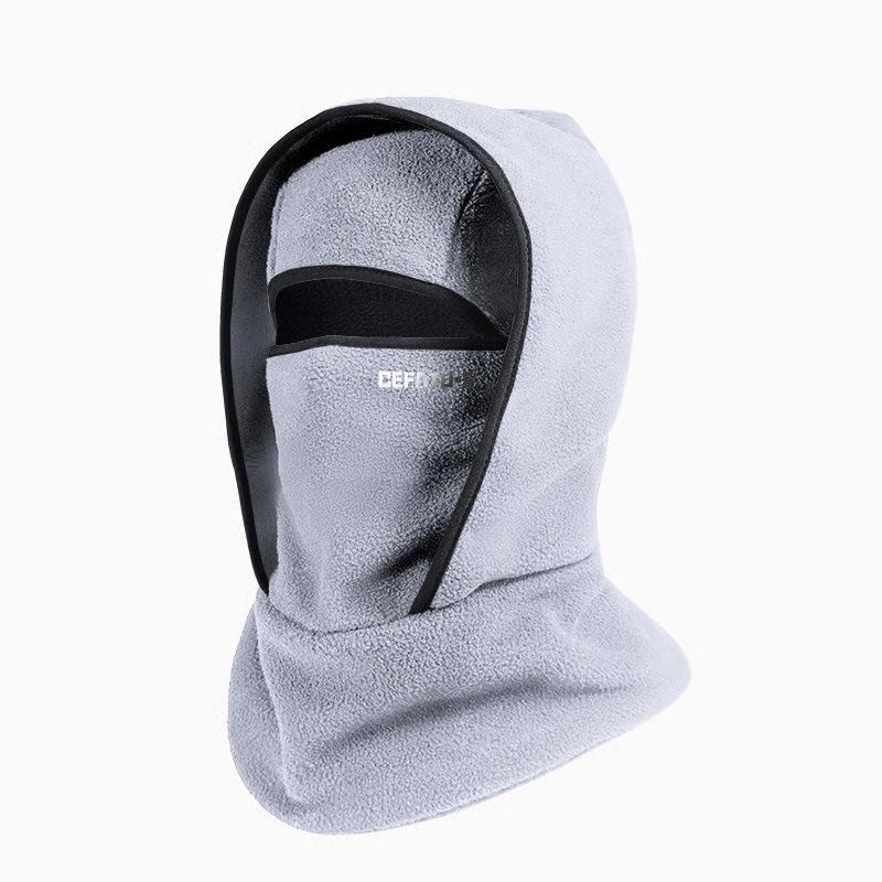 ❄️ Outdoor Winter Warm Hat Neckband Integrated Cycling Mask Sports Ski Head Cover Neck Windproof Cold One-Piece Pullover Hat