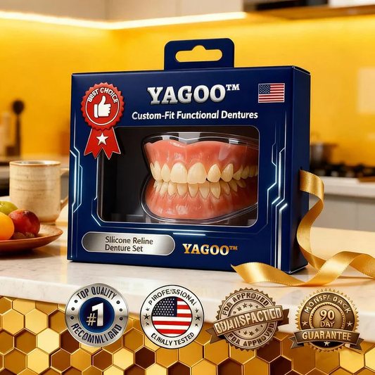 🏆Ends Today: 70% OFF! Yagoo™ Custom Custom-Fit Full Functional DenturesMake you more confident – Made in the USA & FDA-Certified