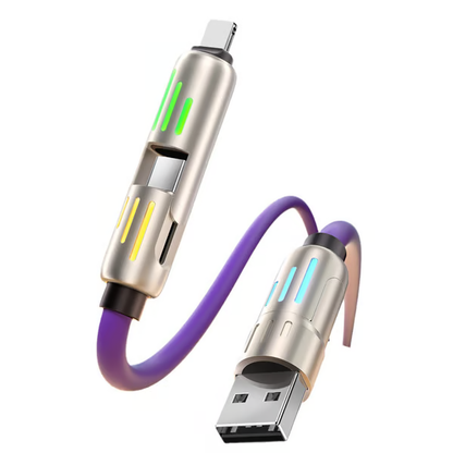 🔥Buy 1 Get 1 Free🔥6.6ft 4-in-1 USB Charging Cable fast charging MAX 60W