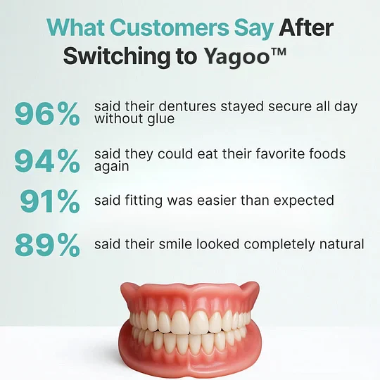 🏆Ends Today: 70% OFF! Yagoo™ Custom Custom-Fit Full Functional DenturesMake you more confident – Made in the USA & FDA-Certified
